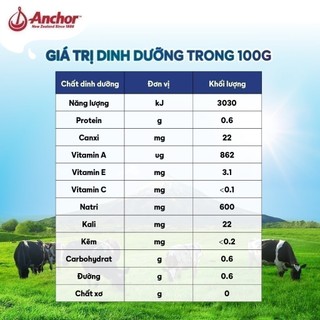 [HỎA TỐC NỘI THÀNH HCM & HN] Bơ mặn Anchor miếng 200G