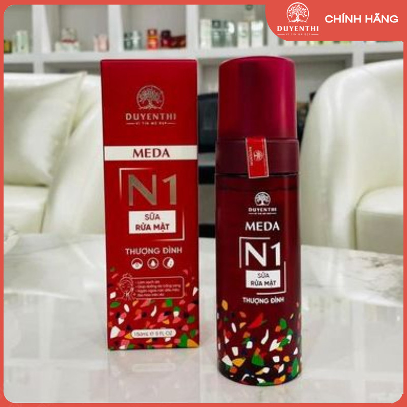 Sữa Rửa Mặt Meda N1 Duyên Thị Bách Y Sâm - Sạch Sâu Dùng Cho Da Nám