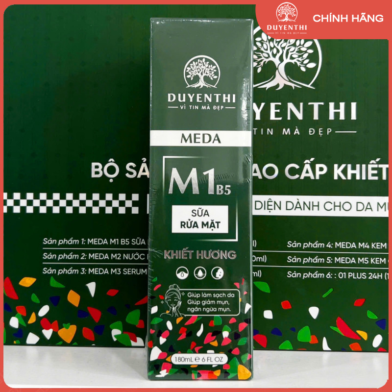 Sữa Rửa Mặt M1 B5 Duyên Thị Bách Y Sâm 180ml