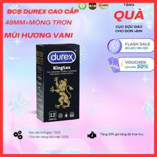  Bao cao su Durex hộp 12 cái tùy chọn  Durex Performa Fertherlite Pleasuremax Ultima Kingtex Invisible  HAPUKO 