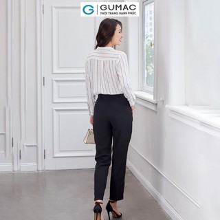 Áo sơ mi nữ GUMAC sọc  AD12041