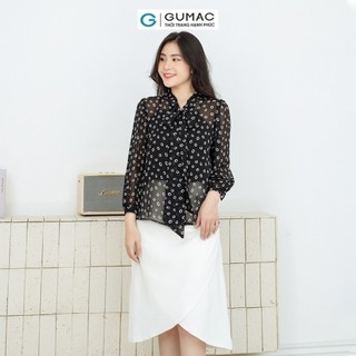 Áo họa tiết thắt nơ  AD08018