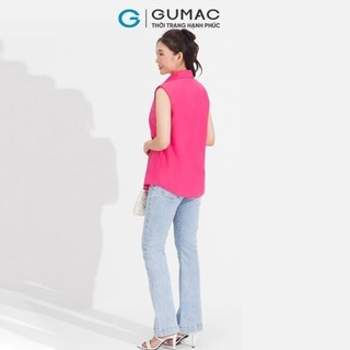 Áo kiểu nữ GUMAC độn vai  AD05011