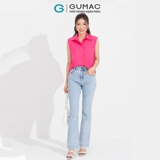 Áo kiểu nữ GUMAC độn vai  AD05011