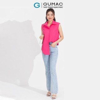 Áo kiểu nữ GUMAC độn vai  AD05011