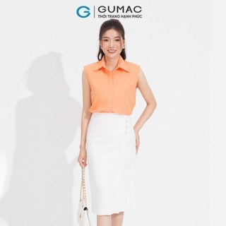 Áo kiểu nữ GUMAC độn vai  AD05011