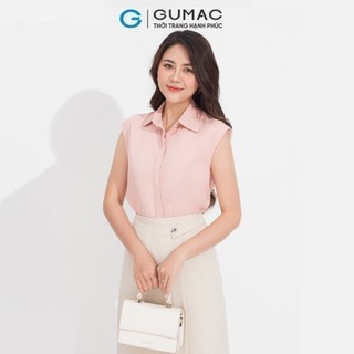 Áo kiểu nữ GUMAC phối bèo  AD05006