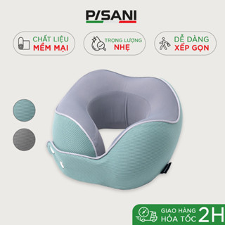  Gối cổ Du Lịch Chữ U TA33222 - 20x25x11cm Vải Poly và Cotton Khuy Cài Cố Định 