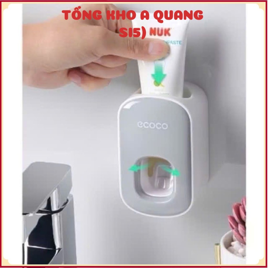 Hộp lấy kem, nhả kem đánh răng Ecoco cao cấp,  Bộ nhả kem đánh răng đơn ecoco kiểu mới-  Nhả kem tự 