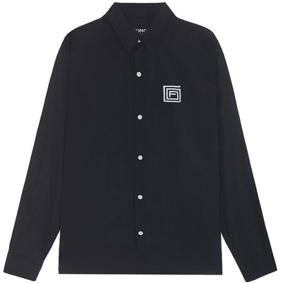 Áo Sơ Mi Kẻ Sọc FOMO MONO NEW LOGO SHIRT tay dài Chất Cotton Unisex - Nhiều màu SM4P1238