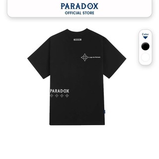 [CLEARANCE SALE] Áo Thun PARADOX Form Rộng Tay Lỡ THE PETITE 100% Cotton T-shirt Unisex - Đen, Trắng