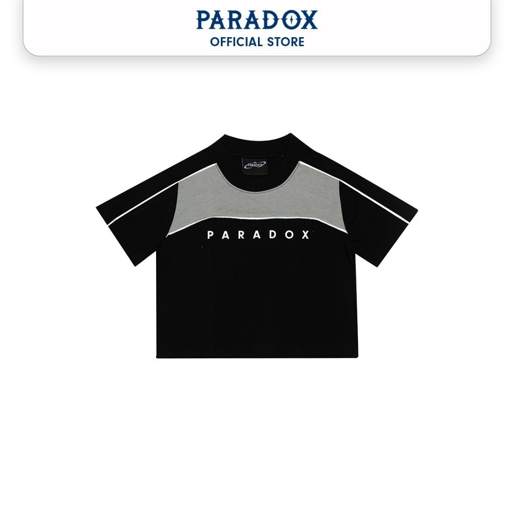 Áo thun croptop Paradox - High-class Coll. - DIM - Đen