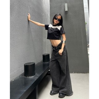 Áo thun croptop Paradox - High-class Coll. - DIM - Đen