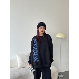 Áo sweater VERTICAL EMBOSSING SWEATER Chất nỉ bông PARADOX ST4P1131
