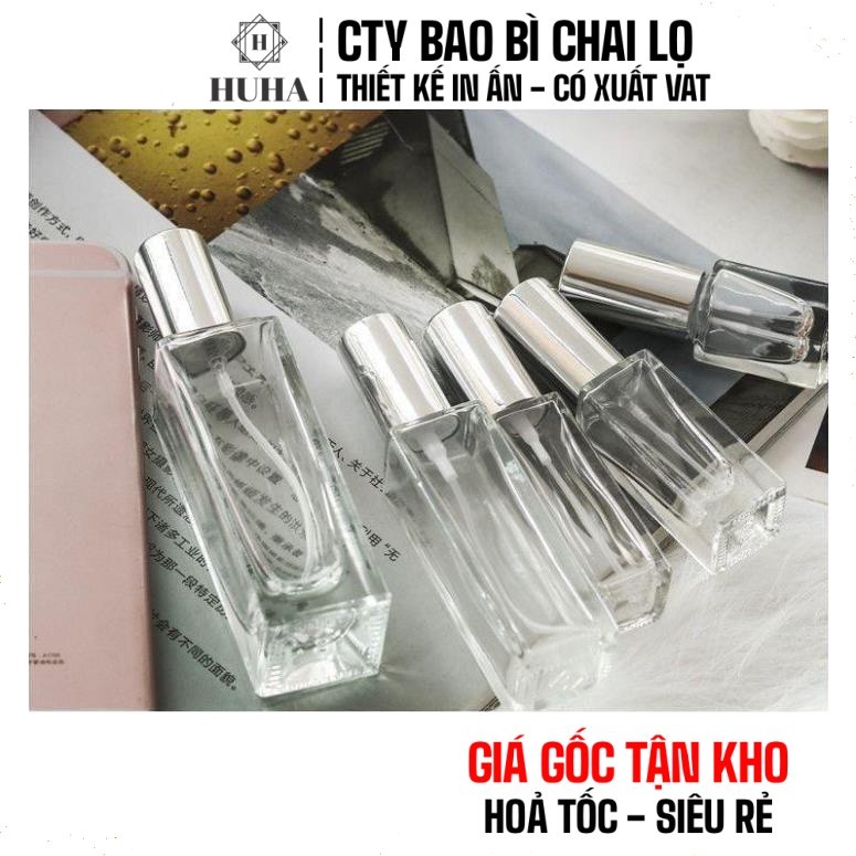 [COMBO 5 CÁI] Vỏ Chai Lọ Chiết Nước Hoa 3ml–30ml ❣️ Chai Triết Dầu Thơm, Tinh Dầu