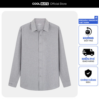 [Mua 2 giảm 50%]Áo SƠ MI nam dài tay CaféDriS khử mùi hiệu quả, chống UV Coolmate