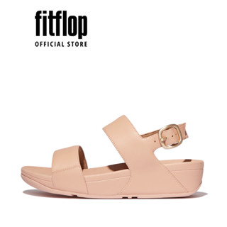 Dép Xăng Đan Nữ FitFlop Da LULU Quai Sau - Beige - FOT - EU4-C13