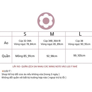 [Ưu đãi giới hạn] set đồ lót Chabi