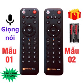  Remote điều khiển đầu FPT Play Box  Sử Dụng Giọng Nói Dùng Cho Các đời 2018-2022 