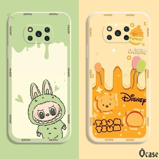 Ốp lưng Xiaomi Poco X3 Labubu Mèo Vịt cạnh viền vuông có bảo vệ camera
