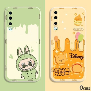 Ốp lưng Huawei P30 Labubu Mèo Vịt cạnh viền vuông có bảo vệ camera