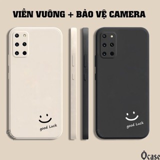 Ốp lưng Samsung S20 Plus in hình mặt cười may mắn cạnh viền vuông có bảo vệ camera