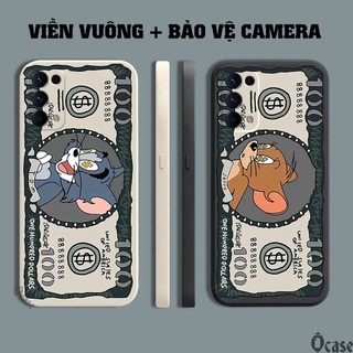Ốp lưng Oppo Reno 5 / 5 Pro / FIND X3 LITE in hình Mèo và Chuột cạnh viền vuông có bảo vệ camera