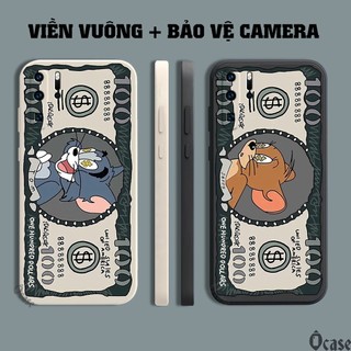 Ốp lưng Huawei P30 Pro in hình Mèo và Chuột cạnh viền vuông có bảo vệ camera