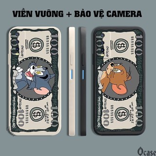 Ốp lưng Vivo Y12s / Y20 / Y20s / Y20i / Y51s / Y70s / IQOO U1 in hình Mèo và Chuột cạnh viền vuông có bảo vệ camera