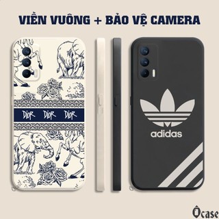 Ốp lưng Realme V15 5G in hình gấu  cạnh viền vuông có bảo vệ camera