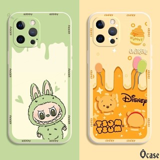 Ốp lưng iPhone 13 / 14 /15 / 16 / Mini / Pro / Plus / Promax in hình chú chó dễ thương cạnh viền vuông có bảo vệ camera