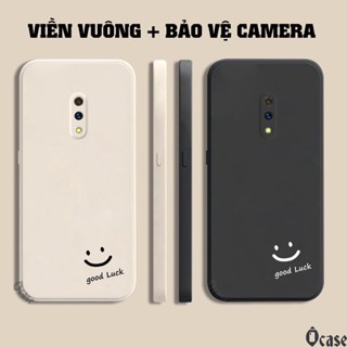Ốp lưng Realme X / Oppo K3 in hình mặt cười may mắn cạnh viền vuông có bảo vệ camera