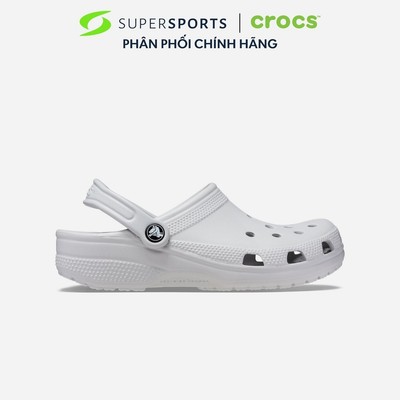 Giày Clog Unisex Crocs Classic - Xám - 10001-1FT ADS01 LS100 B000