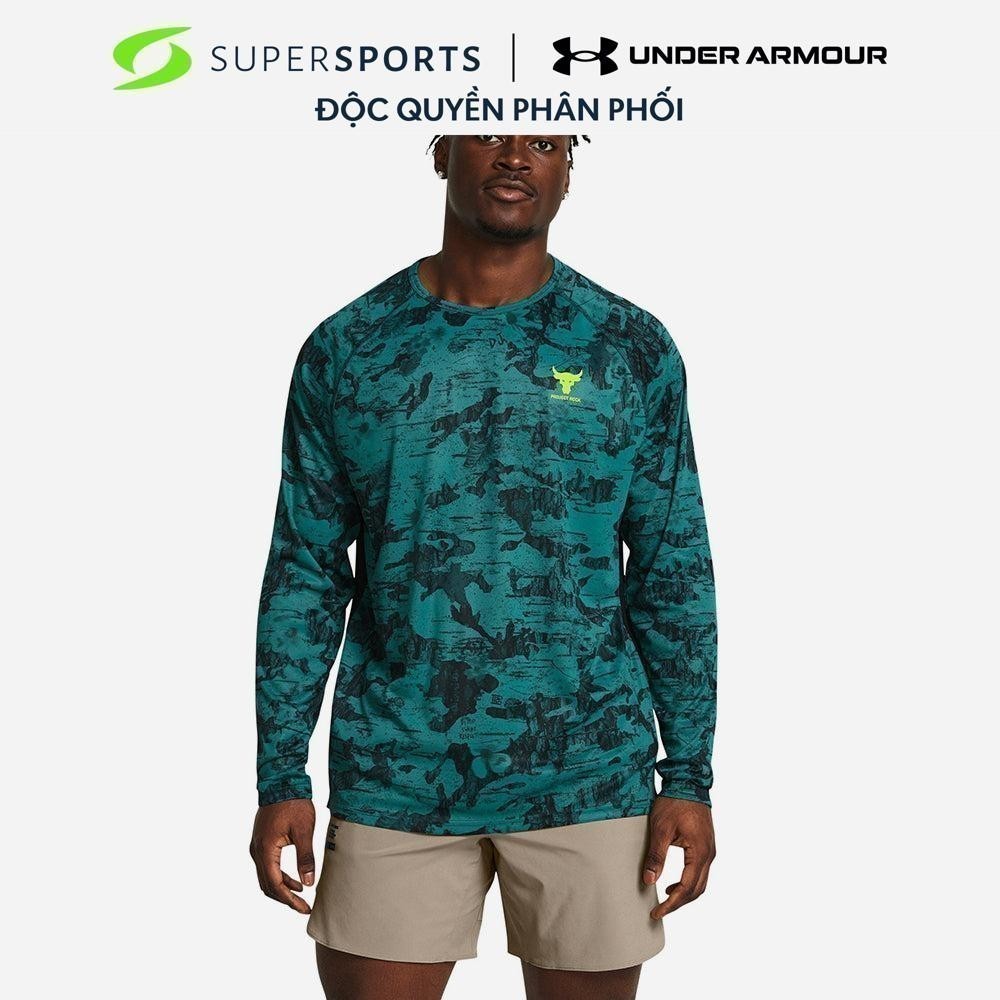 Áo Thun Nam Under Armour Project Rock Isochill - Xanh Dương  - 1383218-449
