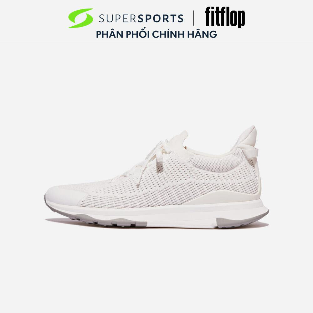 Giày Sneaker Nam Fitflop Vitamin Ffx Knit Sports - Trắng  - HV4-A61