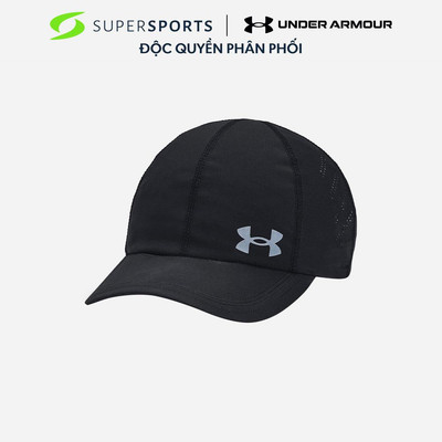 Nón Lưỡi Trai Nữ Under Armour Iso-Chill Launch Adjustable - Đen  - 1383478-001