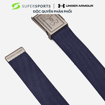 Thắt Lưng Nam Under Armour Stretch Webbing - Xanh Navy - 1383935-410