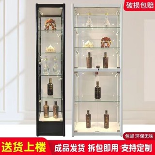 Tủ trưng bày cho tượng nhỏ và mô hình, kệ Lego, kệ quà tặng, tủ trưng bày kính trong suốt chống bụi cho hộ gia đình nhỏ