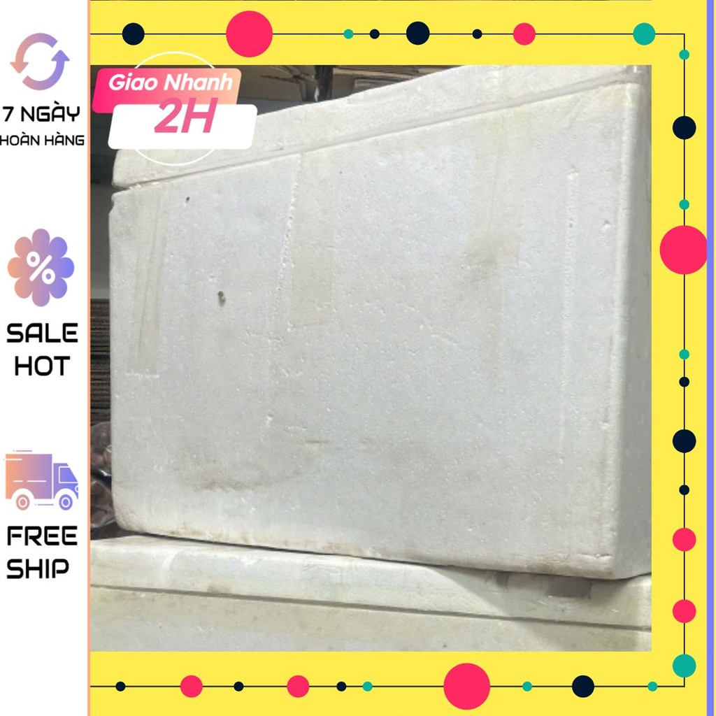 [Thùng xốp To kt 60*45*45 thanh lý 25k HÀ NỘI/thanh xuân] Thùng xốp To đựng hàng, trồng cây