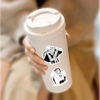 60 Chiếc Anime Bungo Đi Lạc Chó Dán Hoạt Hình Graffiti DIY Điện Thoại Chai Nước Hành Lý Miếng Dán