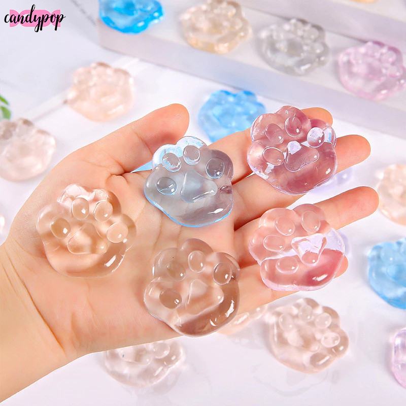 🍭Candy🍭Đồ chơi squishy hình chân mèo giải toả căng thẳng nhiều mầu sắc