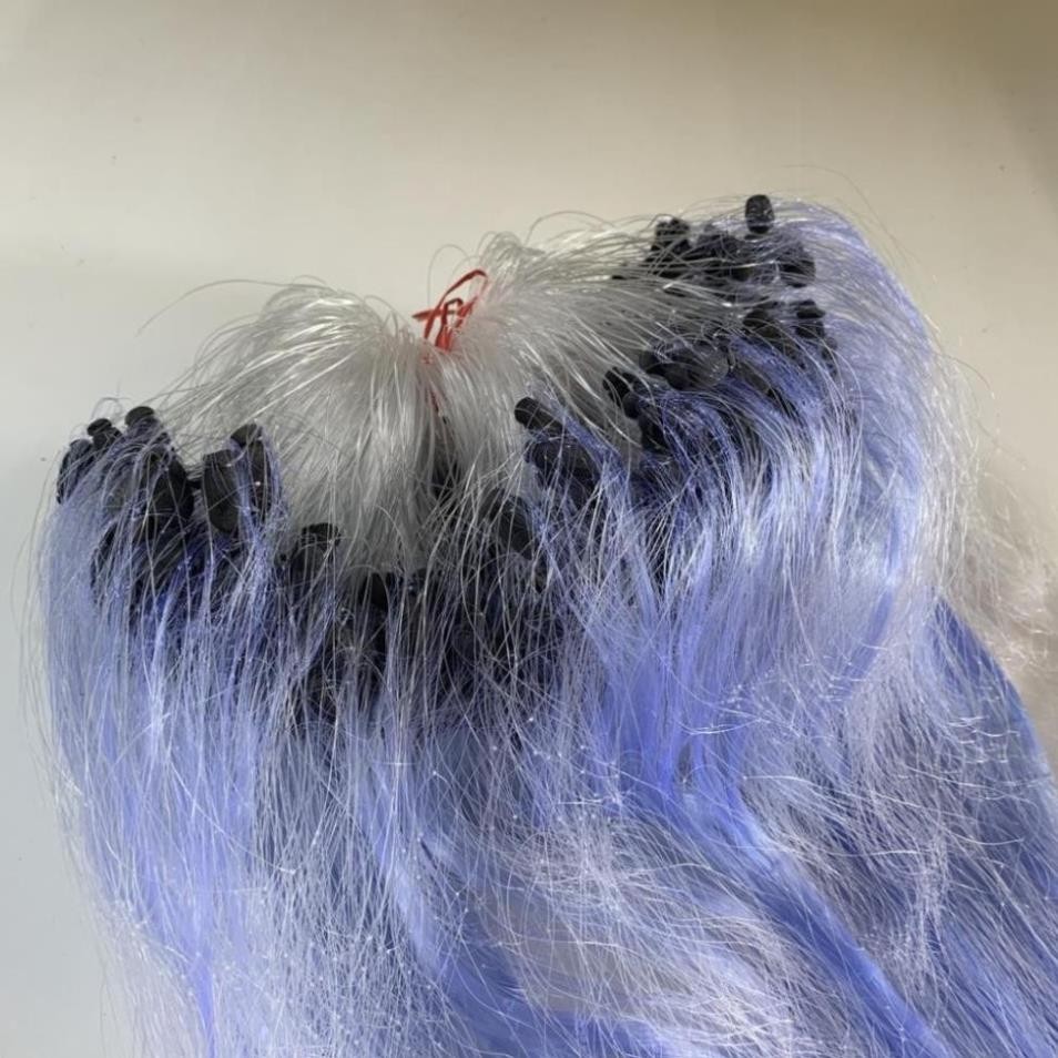 Lưới Đánh Cá 3 Màn Lưới Thái Xanh, Cao 1 Mét, Dài 80 Mét, Đủ Loại ; Then 2, then 3, then 4, then 5 c