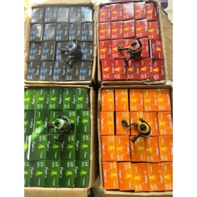 Máy câu cá, câu tôm tặng cước cuốn sẵn máy câu cá mini cần câu cá