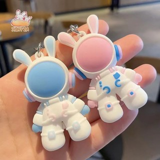 🌺xinyia🌺Móc khóa thỏ kiểu dáng phi hành gia cute