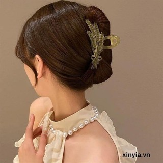 🌺xinyia🌺Kẹp Tóc Nhựa Acrylic Hình Lúa Mì Cho Nữ