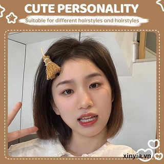 🌺xinyia🌺Kẹp tóc hình chổi mini cute Cho Nữ