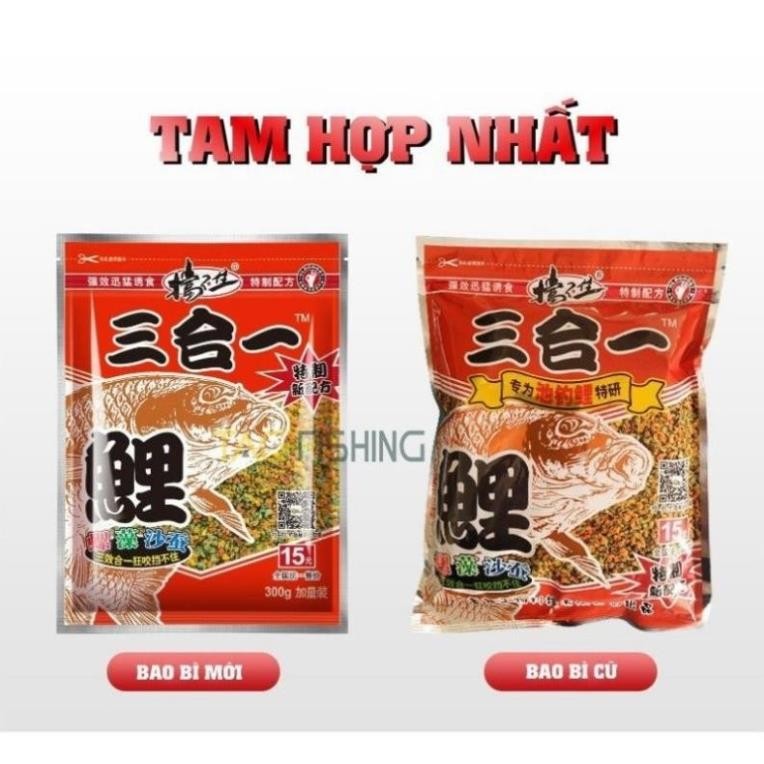 Mồi Câu Cá Chép Lão Quỷ - Chép Tam Hợp Nhất cần câu cá