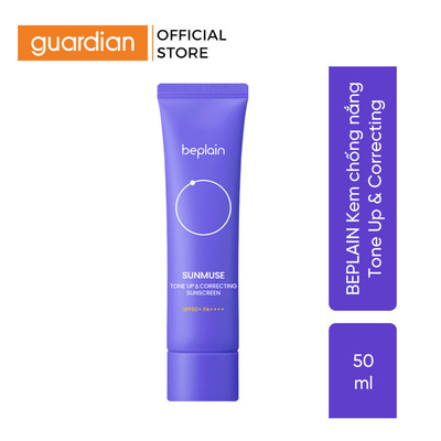 Kem Chống Nắng Beplain Sunmuse Tone Up & Correcting Sunscreen SPF50+ PA++++ 50ml
