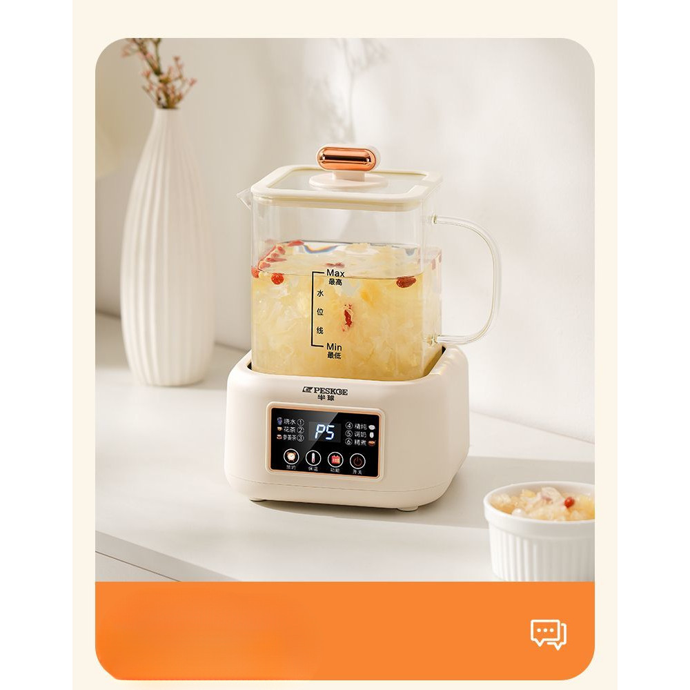 Ấm Đun Nước Chăm Sóc Sức Khỏe Toàn Bộ Kính Ấm Đun Nước Ấm Đun Trà Mini Văn Phòng Ấm Đun Nước Nhiệt Đ