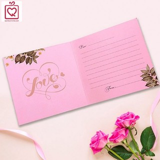 Thiệp vuông gấp Happy everyday